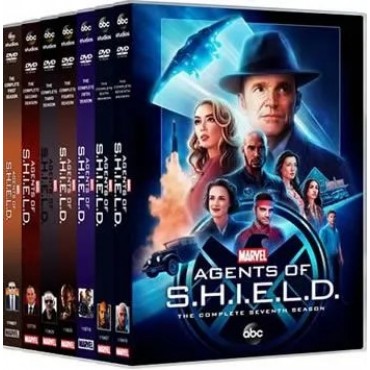 Agents of SHIELD: Complete Series 1-7 DVD Box Set