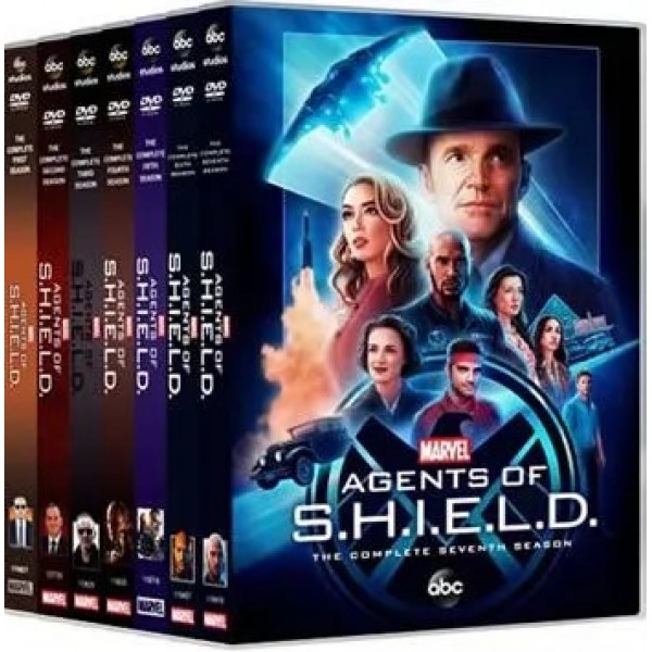 Agents of SHIELD: Complete Series 1-7 DVD Box Set