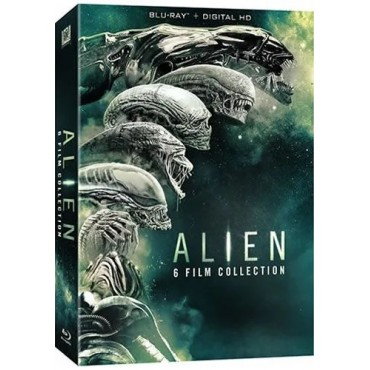 Alien 6-film Collection Blu-ray Region Free DVD Box Set