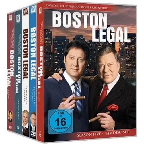 Boston Legal: Complete Series 1-5 DVD Box Set