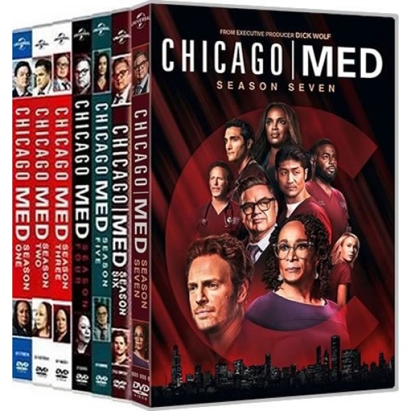 Chicago Med Complete Series 1-7 DVD Box Set