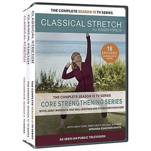 Classical Stretch by Essentrics Complete Series 11-13 DVD Box Set