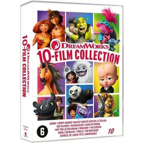 DreamWorks 10 Movie Collection on DVD Box Set
