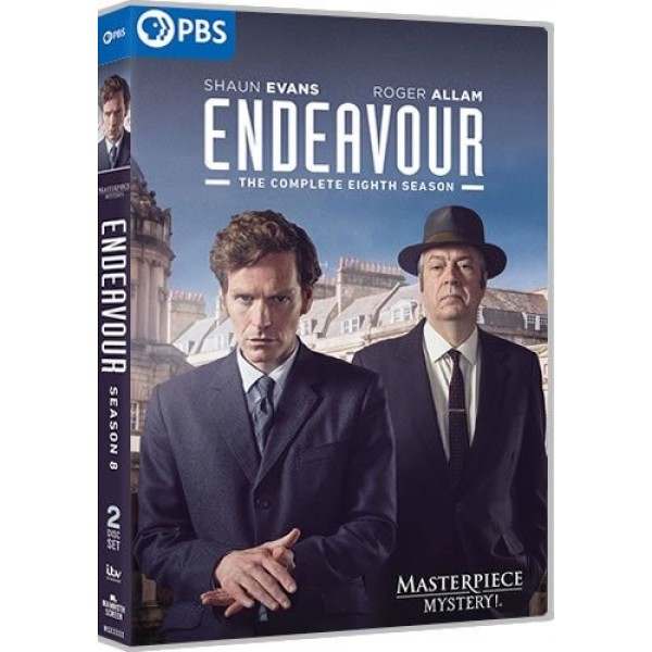Endeavour Complete Eighth Season DVD Box Set