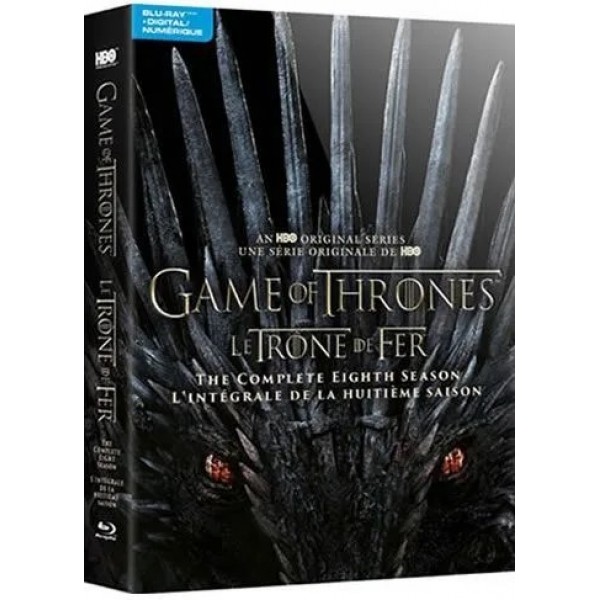 Game of Thrones: Season 8 Blu-ray Region Free DVD Box Set