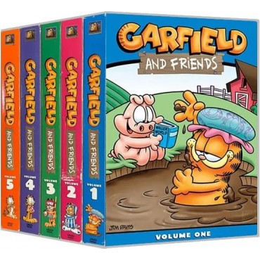 Garfield and Friends Seasons 1-5 Kids DVD Box Set