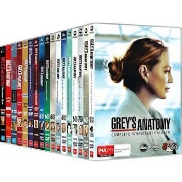 Grey’s Anatomy: Complete Series 1-17 DVD Box Set
