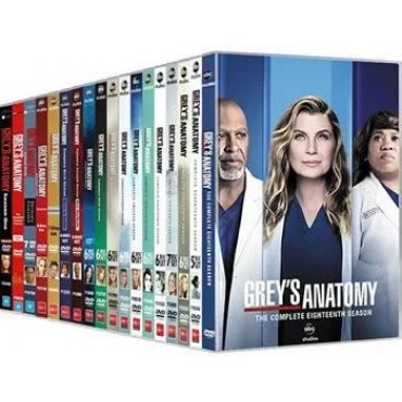 Grey’s Anatomy Complete Series 1-18 DVD Box Set