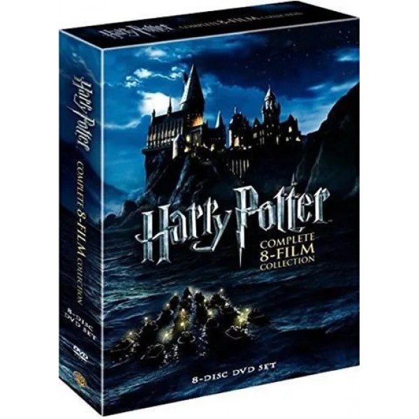 Harry Potter Complete 8-Film Movies Collection DVD Box Set