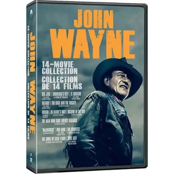 John Wayne Essential 14-Movie Collection on DVD Box Set