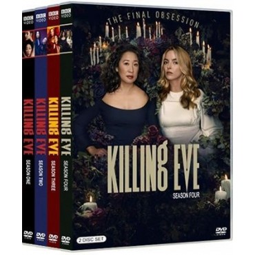 Killing Eve Complete Series 1-4 DVD Box Set