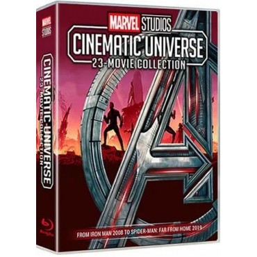 Marvel Studios Cinematic Universe 23-Movie Collection Blu-ray Region Free DVD Box Set