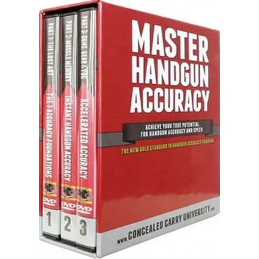 Master Handgun Accuracy on DVD Box Set