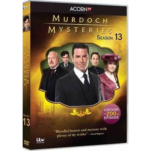Murdoch Mysteries – Season 13 on DVD Box Set