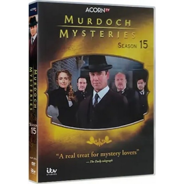 Murdoch Mysteries Complete Series 15 DVD Box Set