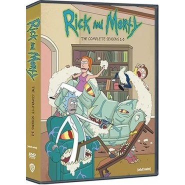 Rick and Morty: Complete Series 1-5 DVD Box Set