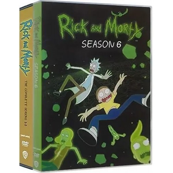 Rick and Morty Complete Series 1-6 DVD Box Set