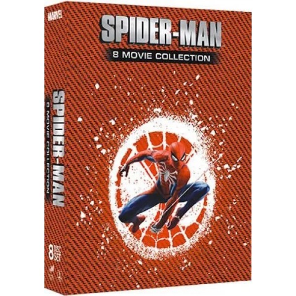Spider-Man 8 Movie Collection DVD Box Set