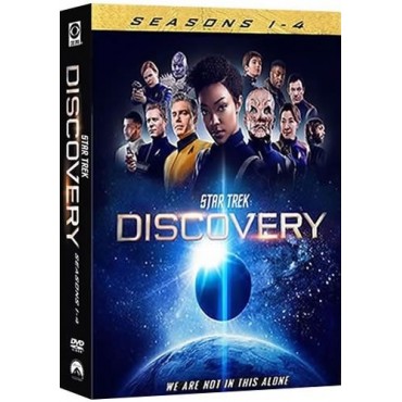 Star Trek Discovery Complete Series 1-4 DVD Box Set