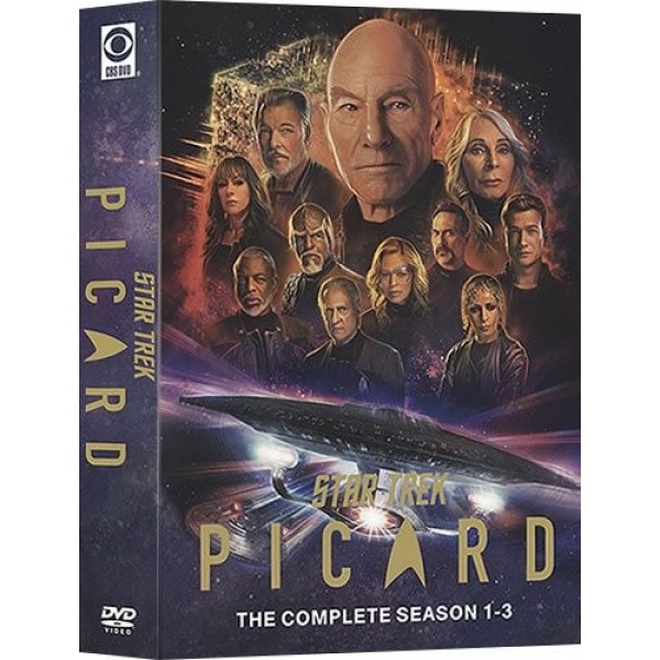 Star Trek Picard Season 1-3 DVD Box Set Set