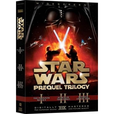 Star Wars Prequel Trilogy I II III DVD Box Set