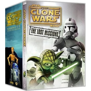 Star Wars: The Clone Wars: Complete Series 1-6 DVD Box Set
