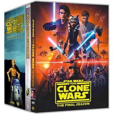 Star Wars: The Clone Wars: Complete Series 1-7 DVD Box Set