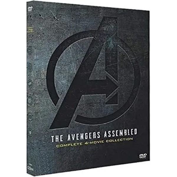 The Avengers Assembled 1-4 Complete 4-Movie Collection on DVD Box Set