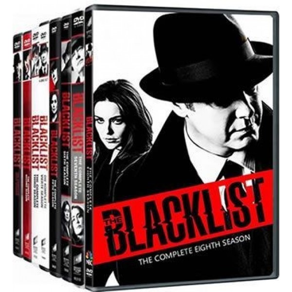 The Blacklist: Complete Series 1-8 DVD Box Set