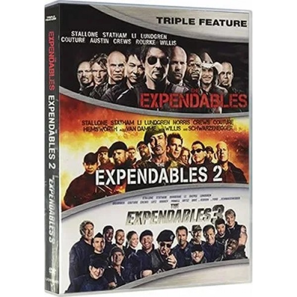 The Expendables 1-3 on DVD Box Set