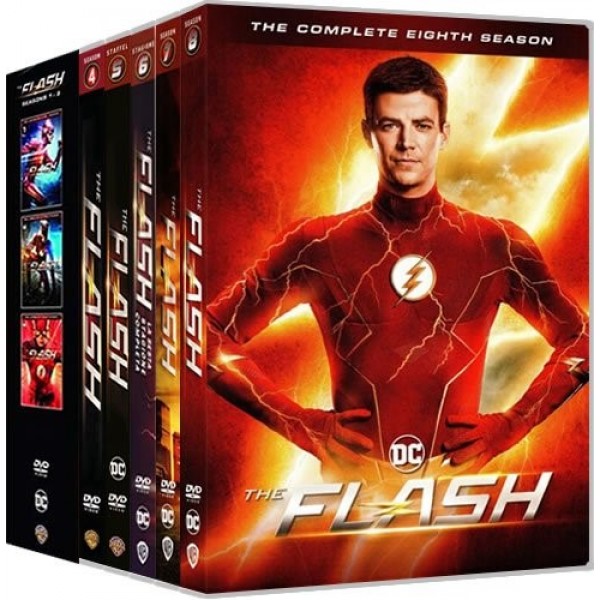 The Flash Season 1-8 DVD Box Set