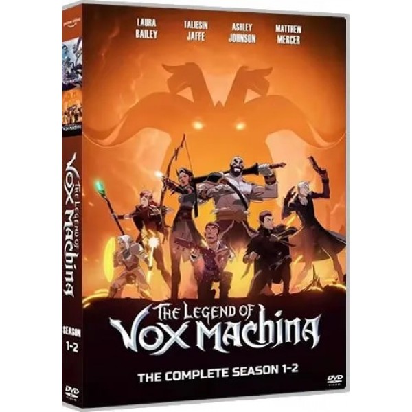 The Legend of Vox Machina Complete Season 1-2 DVD Box Set