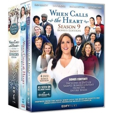 When Calls The Heart Seasons 1-9 DVD Box Set