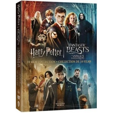 Wizarding World 10 Film Collection – Harry Potter & Fantastic Beasts on DVD Box Set