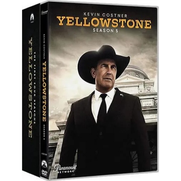Yellowstone Complete Series 1-5 Part 1 DVD Box Set