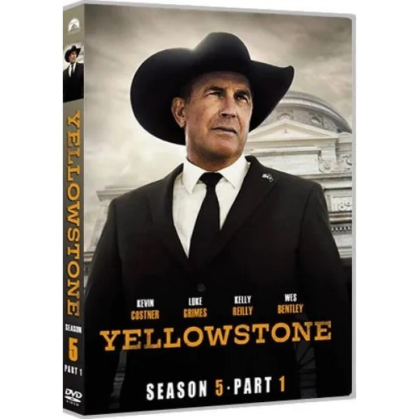 Yellowstone Series 5 Part 1 DVD (8 Episodes) DVD Box Set