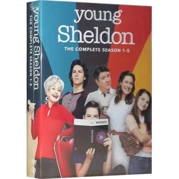 Young Sheldon Complete Series 1-5 DVD Box Set